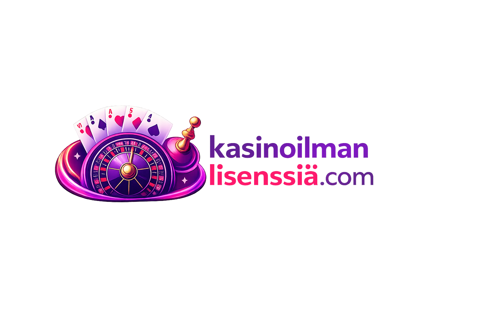 Colorful casino logo design